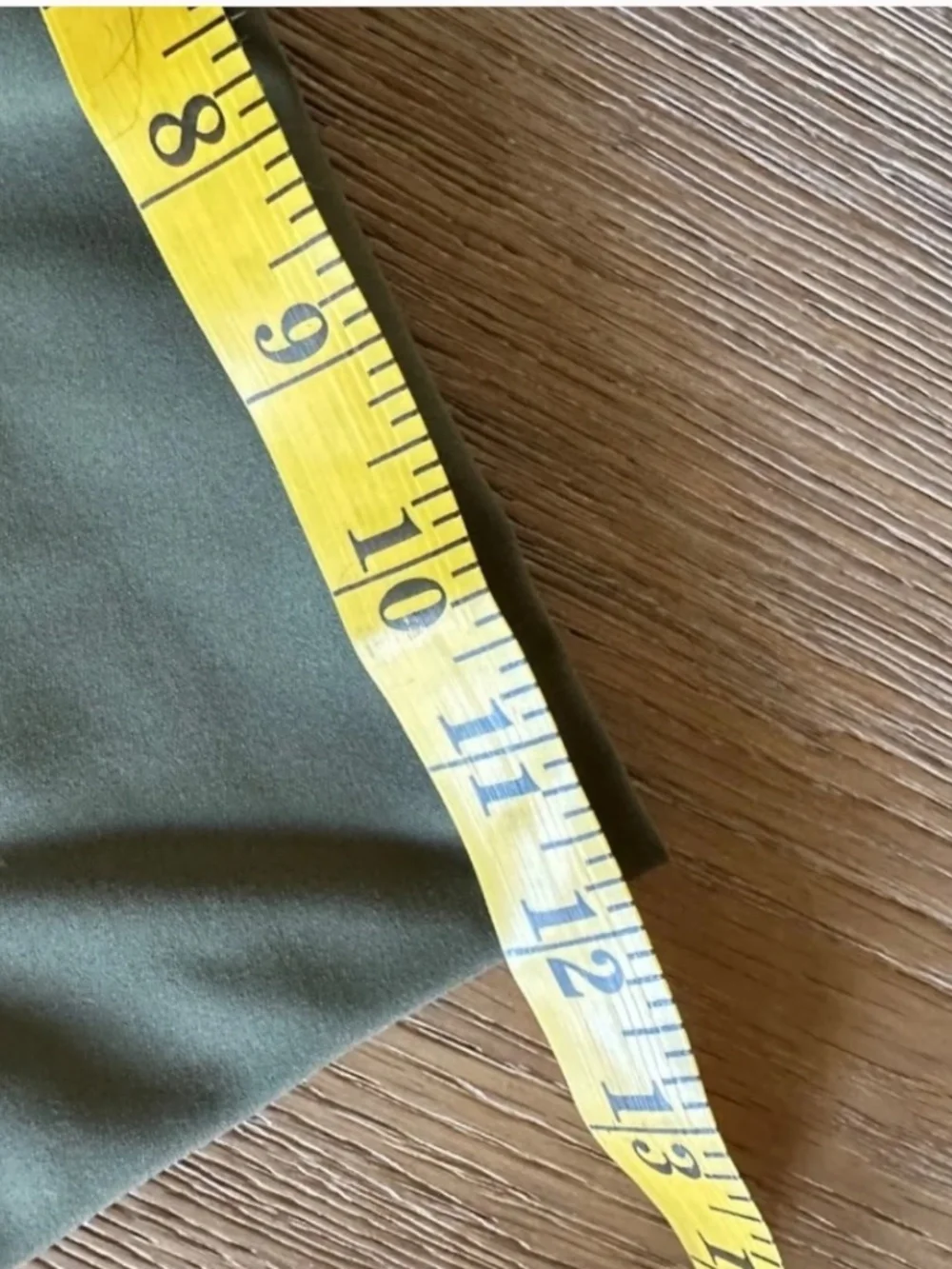 Lululemon Minimalist Crop Leggings Fatigue Green Size 6
